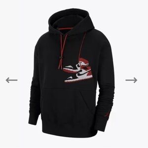 Nike Air Jordan Jumpman Holiday Hoodie Pullover Men’s Large CT3457-010